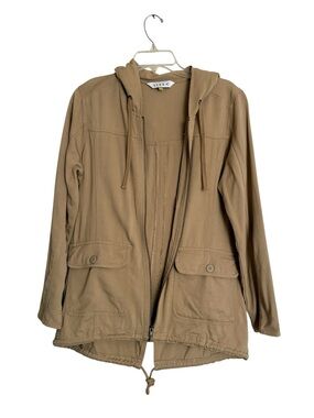 Serra 100% Rayon Hooded Lightweight Jacket
